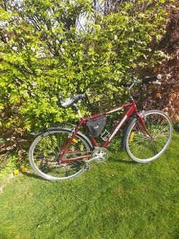 Silniční kolo červené 28