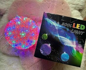 200 LED Vanocni svitici dekorace