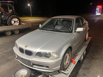 Prodám BMW e46 323ci coupe manuál M52TUB25 projekt