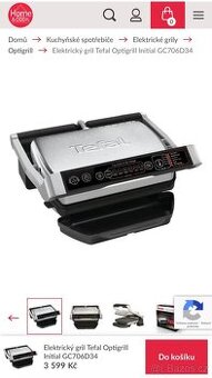 Tefal Optigrill Initial GC706D34