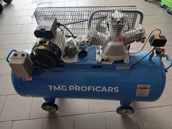 Vzduchový kompresor 200L, 500l/min, 230V/380V