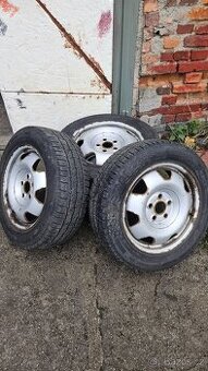 Sada plech.disku 5x120 s zimní pneu 215/60/17c