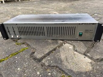 ECLER QEM 16-2 – profi stereo grafický ekvalizér (19”)
