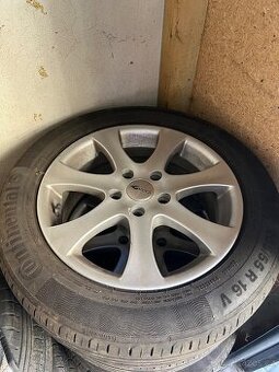 Prodam letni kola s alu  na skoda octavia