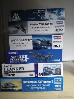 Prodám plastikové modely letadel 1:72 a 1:48.