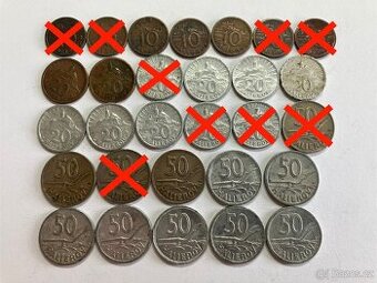 Slovenský Štát a Protektorát Čechy Morava obehové mince