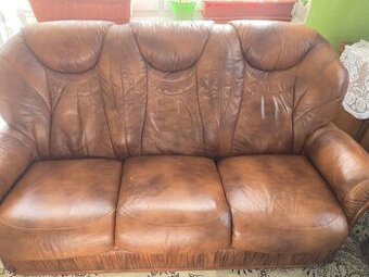 Sedací souprava kožená