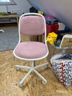 Detska zidle Ikea ÖRFJÄLL - ruzova