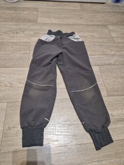 Softshellové kalhoty 122-128