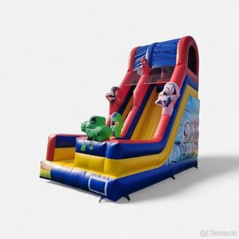 Skakaci hrad Avengers 6x3x6 m