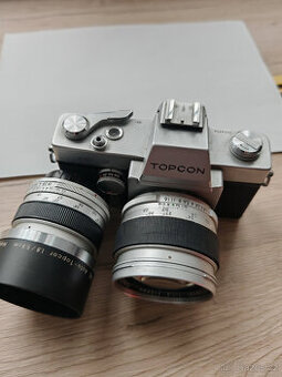 Prodám kinofilmovy fotoaparát TOPCON. TOPCOR 58/1.4