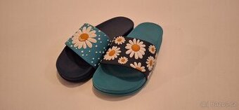 Veselé dětské pantofle Květ sedmikrásky