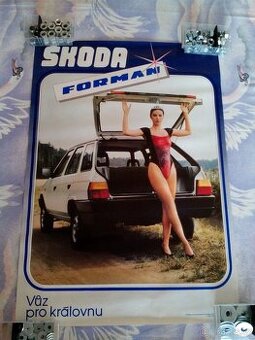 Plakát Škoda