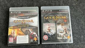 PS3 God of war volume 1,2