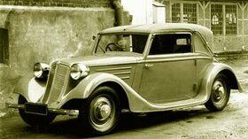 Tatra 75 Cabriolet chassis podvozok rok 1935