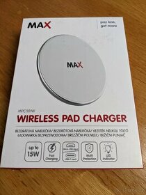 Bezdrátová nabíječka MAX 15W - Wireless PAD Charger