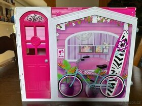 Mattel Barbie skládací přenosný domeček