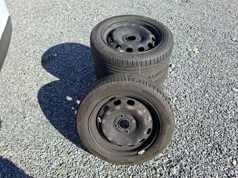 Prodám letní sadu kola na FORD FIESTA, 4x108 195/50 R15