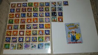 Pokémon nalepovací kartičky +album dle fotek - 1