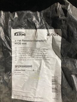 Dilatační pás 120 mm s fólii - 1