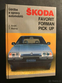 škoda favorit forman knihy příručky návody - 1