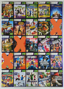 KINECT hry na Xbox 360