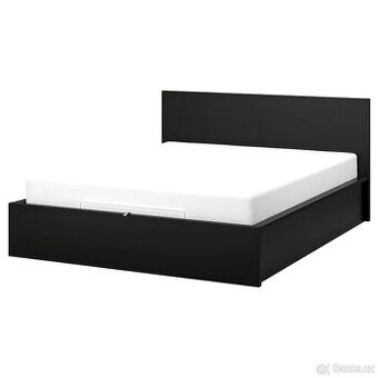 Postel IKEA MALM ÚLOŽNÝ PROSTOR 140x200 bez matrace