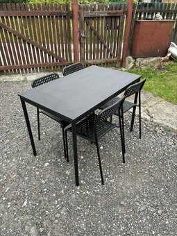 Stůl a 4 židle IKEA
