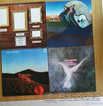 LP desky - ELP původní jap,uk,d presy