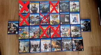 PS4 HRY NA PRODEJ