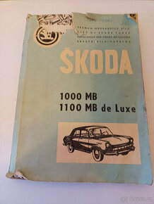 Škoda 1000/1100 MB-katalog náhr. dílů