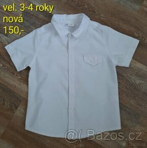 Chlapecká košile 3-4 roky