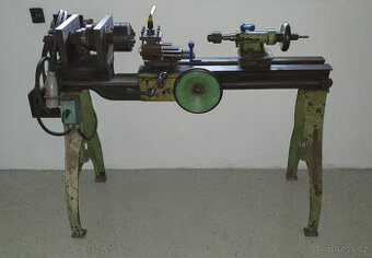 soustruh, točná délka 60 cm; ponk 255x80 cm