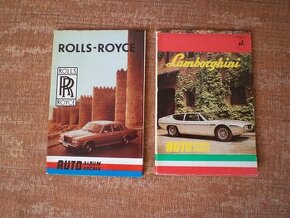 Auto album archiv – Lamborghini a Rolls-Royce