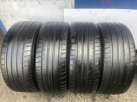 Pneu letní 4ks Dunlop 255 40 21 vzorek 5,2 - 4.0mm