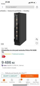Nova vinotéka/6 lahvi/-50%/zaruka