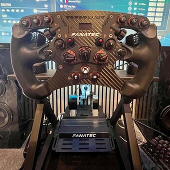 Fanatec DD Pro 8Nm boost kit, GT volant, F1 volant, pedály - 1
