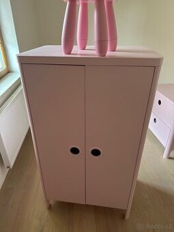 Dětská postel,skříň a komoda ikea