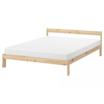 IKEA NEIDEN – rám postele z masivní borovice, 140×200 cm