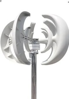 Vertikální větrná turbína o výkonu 800 W s regulátorem MPPT