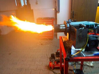 Prodám -použitý  Hořák na olej