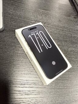 iPhone 16 Pro 128 GB (black titanium) - JAKO NOVÝ