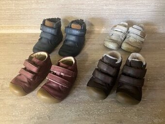 Dětské barefoot  zimní a celoroční boty Bundgaard a DD step