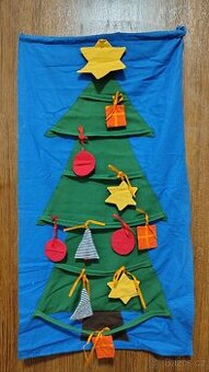 Vánoční ručně vyráběný adventní kalendář