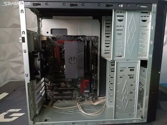 Intel i5 6400+Z170A GAMING M3+16gb Ram DDR4+Skříň