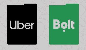 BOLT-UBER, flotila, zapůjčení auta.