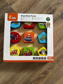 Dřevěné puzzle pro nejmenší