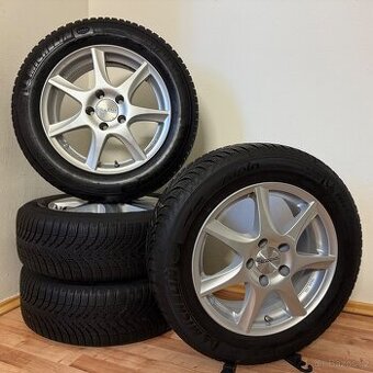 AUDI/VW TOURAN 5x112 R16 ET44+ZIMNÍ 205/60R16 6,5/6mm