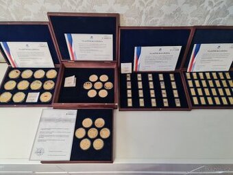 LUXUSNÍ Pozlacené cihličky korunovační klenoty