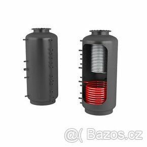 Akumulační nádrž na solární kolektory a TUV